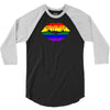 lips  rainbow lgbt gay culture 3/4 Sleeve Shirt