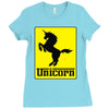 unicorn Ladies Fitted T-Shirt