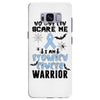 no one can scare me i am atomach cancer warrior Samsung Galaxy S8 Plus Case