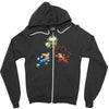 dragon puff z [converted] Zipper Hoodie