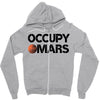 occupy mars Zipper Hoodie