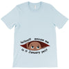 January Peeking Out Baby Boy T-Shirt
