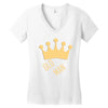 old man Women's V-Neck T-Shirt