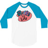 retro for life! 3/4 Sleeve Shirt
