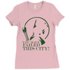 arrow you have failed this city tv series quote black white cotton t s Ladies Fitted T-Shirt