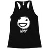 white nmp Racerback Tank
