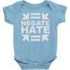 negate hate Baby Onesie