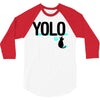 yolo cat 3/4 Sleeve Shirt