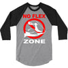 no flex zone arm gym workout 3/4 Sleeve Shirt