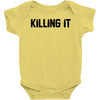 killing it bullet Baby Bodysuit