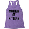 mother of kittens Racerback Tank