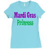mardi gras princess Ladies Fitted T-Shirt