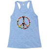 adesivo peace no worries &amp; shocker Racerback Tank