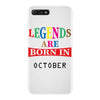 legends are born october iPhone 7 Plus Case