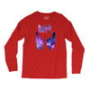 galaxy cartoon hands dope Long Sleeve Shirts