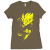 son goku dragonball z fun Ladies Fitted T-Shirt