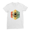 Vintage Bee Ladies Fitted T-Shirt