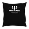 wayne enterprises, gotham city   batman bruce comic vintage movie tee Throw Pillow