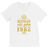 kings are born in 1982 V-Neck Tee