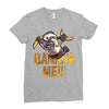 banana mee!!! Ladies Fitted T-Shirt