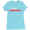 ernie ball musicman new Ladies Fitted T-Shirt