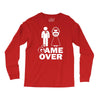 game over Long Sleeve Shirts