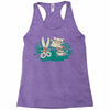 rock, paper, scissor hold Racerback Tank