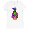 i got a brain Ladies Fitted T-Shirt