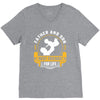 Father and Son Best Friends for Life V-Neck Tee