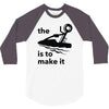 the key is to make it 3/4 Sleeve Shirt
