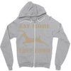 eat more fast food Zipper Hoodie