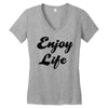 enjoy life Women's V-Neck T-Shirt