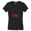 THE MOES Women's V-Neck T-Shirt