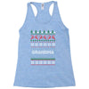 ugly christmas grandma Racerback Tank