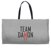 team damon salvatore Weekender Totes