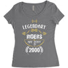 legendary riders are born in 2000 Women's Triblend Scoop T-shirt