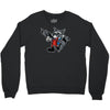 rocket vintage cartoon style Crewneck Sweatshirt