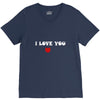 i love you (2) V-Neck Tee