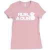 rub a dub Ladies Fitted T-Shirt