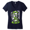 bird and money Women's V-Neck T-Shirt
