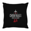 chemtrails Throw Pillow