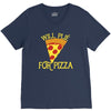will plie for pizza V-Neck Tee