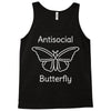 not so social butterfly Tank Top