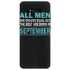 all men are created equal but the best are born in september Samsung Galaxy S8