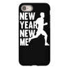 new year, new me running fitness iPhone 8 Case