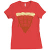 feed me pizza tell me i'm pretty Ladies Fitted T-Shirt