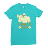 roshi's gym Ladies Fitted T-Shirt