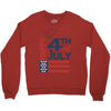 happy 4th of july Crewneck Sweatshirt