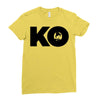 ko Ladies Fitted T-Shirt
