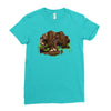 bigfoot of endor Ladies Fitted T-Shirt